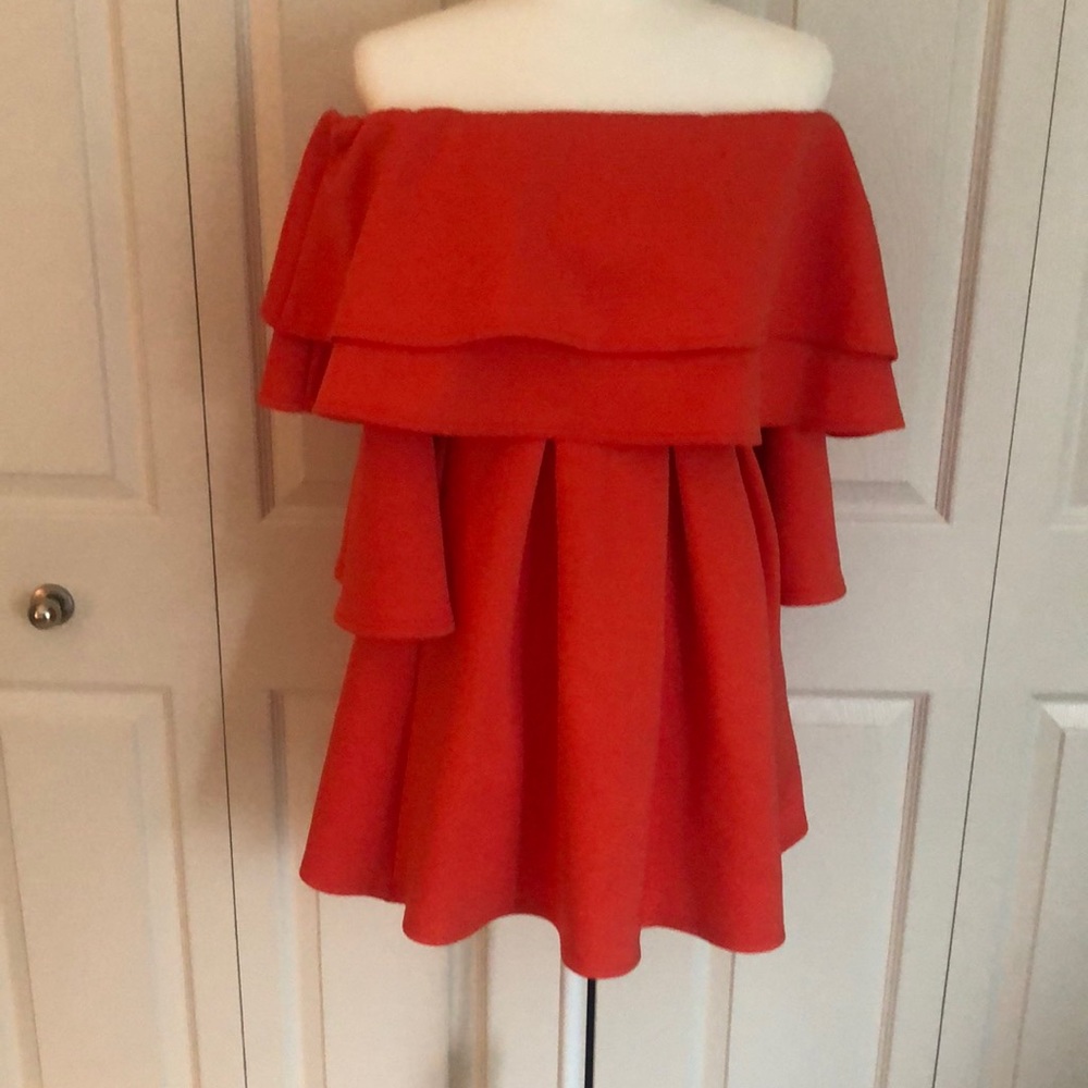 Off the Shoulder Skater Dress